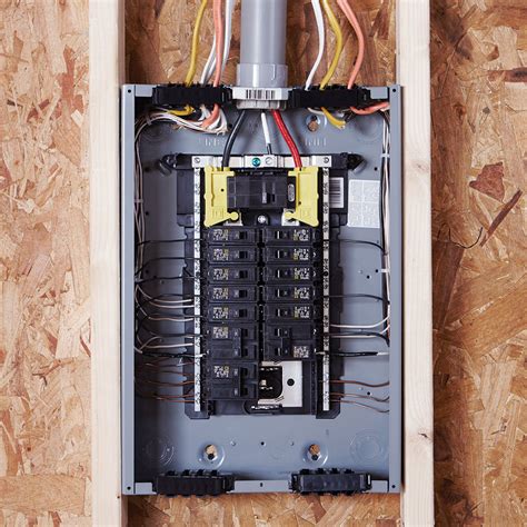 adding circuit breakers to electrical box